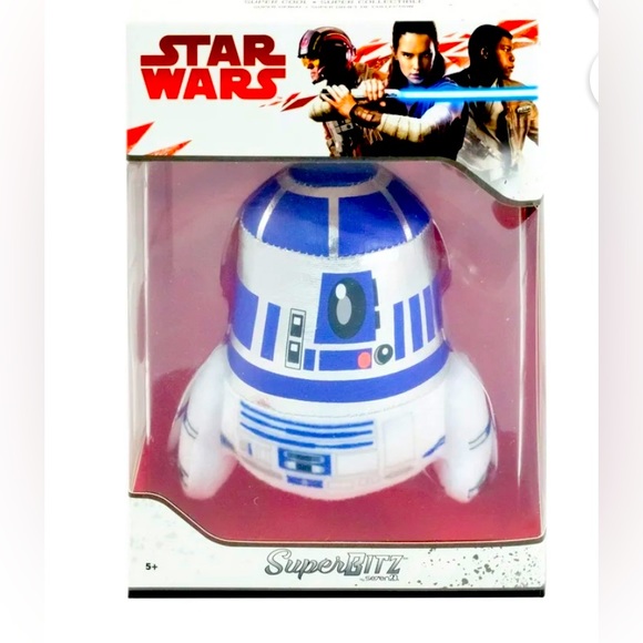 Star Wars SuperBitz SuperBITZ Star Wars R2-D2 Collectible Plush - New in box - Picture 1 of 4